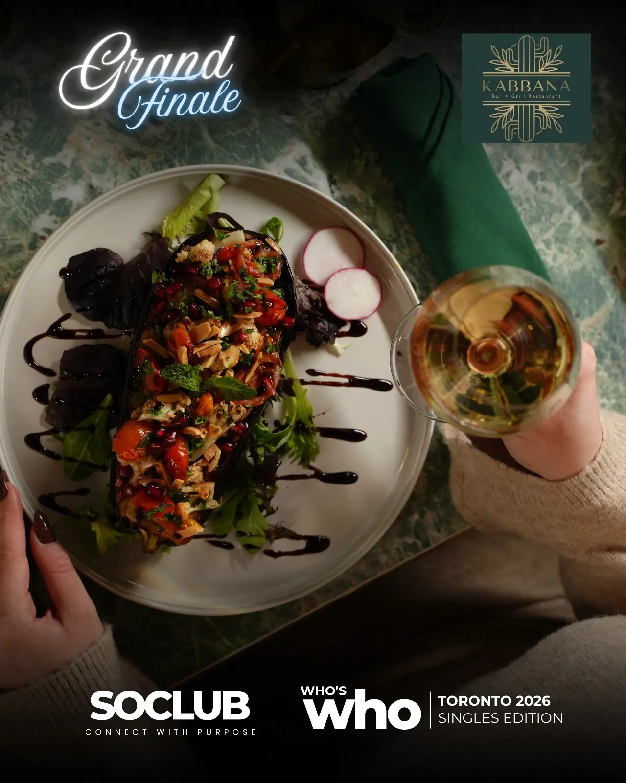 Featured Kabbana dish for the Grand Finale experience